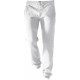 Pantalon Jogging Unisexe, Couleur : White (Blanc), Taille : L