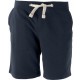 Bermuda French Terry Unisexe, Couleur : Navy (Bleu Marine), Taille : XS