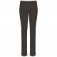 Pantalon Chino Femme, Couleur : Dark Grey, Taille : 34 FR