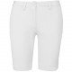 Bermuda Chino Femme, Couleur : Blanc, Taille : 34 FR