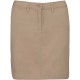 Jupe Chino, Couleur : Washed Beige, Taille : 34 FR