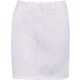 Jupe Chino, Couleur : Washed White, Taille : 34 FR