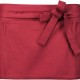 Tablier Coton Court, Couleur : Red (Rouge), Taille : 