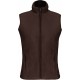 Mélodie > Gilet Micropolaire Femme, Couleur : Chocolate, Taille : XXL