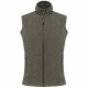 Mélodie > Gilet Micropolaire Femme, Couleur : Green Marble Heather, Taille : XS