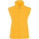 Gilet Micropolaire Femme : Mélodie , Couleur : Yellow (jaune), Taille : XXL