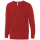 PULL COL V, Couleur : Red (Rouge), Taille : S