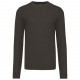 Pull Col Rond, Couleur : Dark Grey, Taille : S