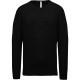 Pullover premium col V, Couleur : Black Heather, Taille : XS