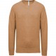 Pullover premium col V, Couleur : Camel Heather, Taille : XS