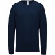 Pullover premium col V, Couleur : Navy Heather, Taille : XS