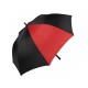 Grand Parapluie de Golf, Couleur : Black / Red