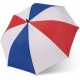 Grand Parapluie de Golf, Couleur : Reflex Blue / White / French Red