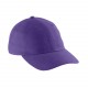 Casquette profil bas - 6 panneaux, Couleur : Purple (Violet)