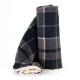 Plaid Sherpa, Couleur : Storm Grey / Navy checked