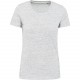 T-Shirt Vintage Manches Courtes Femme, Couleur : Ash Heather, Taille : XS