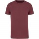 T-Shirt Manches Courtes Homme, Couleur : Vintage Marsala, Taille : XS