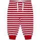 Pantalon de Pyjama, Couleur : Red / White, Taille : 0 / 6 Mois