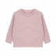 Sweat-Shirt Écoresponsable Enfant, Couleur : Soft Pink, Taille : 3 / 4 Ans