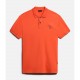 Polo Elbas, Couleur : Red Tomato, Taille : S
