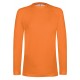T-Shirt Double Peau Sport Manches Longues Enfant, Couleur : Orange, Taille : 6 / 8 Ans