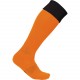 Chaussettes Sport Bicolores, Couleur : Orange / Black, Taille : 27 / 30 EU