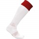 Chaussettes Sport Bicolores, Couleur : White / Sporty Red, Taille : 27 / 30 EU