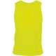Chasuble en Filet Léger Multisports, Couleur : Fluorescent Yellow, Taille : XXL / 3XL
