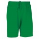 Short Sport, Couleur : Green (Vert), Taille : S