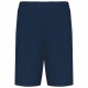 Short Jersey Sport, Couleur : Navy (Bleu Marine), Taille : S