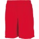 Short Sport, Couleur : Red (Rouge), Taille : S