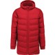 Parka Team Sports, Couleur : Sporty Red, Taille : XS