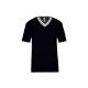 T-shirt University, Couleur : Black / White, Taille : XS