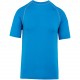 T-Shirt Surf Adulte, Couleur : Aqua Blue, Taille : XS