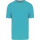 T-Shirt Triblend Sport, Couleur : Light Turquoise, Taille : XS