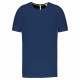 T-Shirt de Sport à Col Rond Recyclé Homme, Couleur : Sporty Navy, Taille : XS