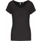 T-Shirt de Sport Écoresponsable Femme, Couleur : Black, Taille : XS