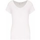 T-Shirt de Sport Écoresponsable Femme, Couleur : White, Taille : XS