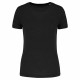T-Shirt Triblend Sport Femme, Couleur : Black, Taille : XS