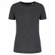 T-Shirt Triblend Sport Femme, Couleur : Dark Grey Heather, Taille : XS
