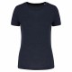 T-Shirt Triblend Sport Femme, Couleur : French Navy Heather, Taille : XS