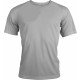 T-Shirt Sport Manches Courtes, Couleur : Fine Grey, Taille : XS