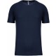 T-Shirt Sport Manches Courtes, Couleur : Navy (Bleu Marine), Taille : XS