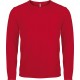T-Shirt Sport Manches Longues, Couleur : Red (Rouge), Taille : XS