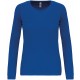 T-Shirt Sport Manches Longues Femme, Couleur : Sporty Royal Blue, Taille : XS