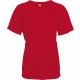 T-Shirt Sport Manches Courtes Enfant, Couleur : Red (Rouge), Taille : 6 / 8 Ans