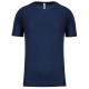 T-Shirt Sport Manches Courtes Enfant, Couleur : Navy (Bleu Marine), Taille : 6 / 8 Ans