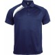 Polo Sport Manches Courtes Enfant, Couleur : Sporty Navy / White / Storm Grey, Taille : 6 / 8 Ans