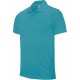 Polo Manches Courtes, Couleur : Light Turquoise, Taille : XS