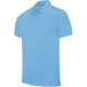 Polo Manches Courtes, Couleur : Sky Blue, Taille : XS
